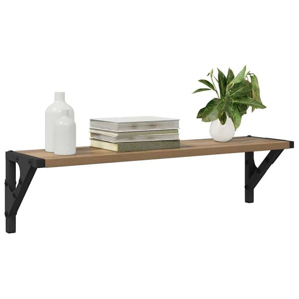 vidaXL Стени за рафтове 2 pcs Дъб 60 x 15 x 15,5 cm Инженерно дърво