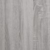 vidaXL ТB шкаф, сив сонома, 100x34,5x44,5 см, инженерно дърво
