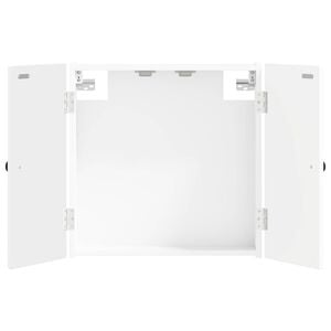 vidaXL Кабинет за дартборд EDE Бяло 52,5 x 10,5 x 53,5 см