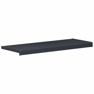 vidaXL Перваз за прозорец Антрацитен с дървесен фибър 60 x 35 x 4,5 см