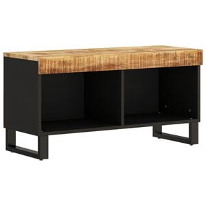 vidaXL ТВ шкаф, 85x33x43,5 см, масивно мангово дърво