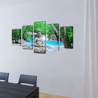 Декоративни панели за стена Буда, 100 x 50 см
