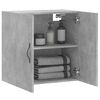 vidaXL Стенен шкаф, бетонно сив, 60x31x60 см, инженерно дърво