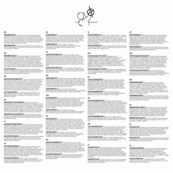 vidaXL Зеброва щора 130x100 см ширина на плата 125,9 см полиестер