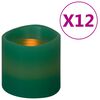 vidaXL Електрически LED свещи, 12 бр, топло бяло