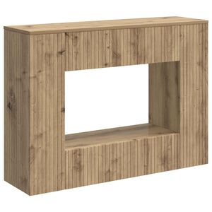 vidaXL Конзолна маса Артизан Дъб 101 x 29 x 74 см