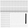 vidaXL Ограда и колче Сив 1,5 x 100 м Стомана