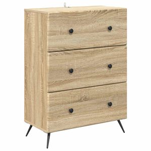 vidaXL Чекмеджетен шкаф 66 x 34,5 x 90 см Инженерна дървесина