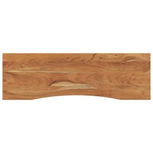 vidaXL Плот за бюро, 160x50x2,5 см, правоъгълен, масивно дърво акация