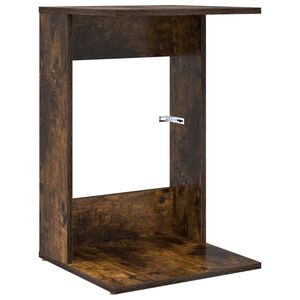 vidaXL Странична маса Димян дъб 40 x 38 x 62,5 см Инженерна дървесина
