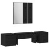 vidaXL Комплект мебели за антре 6 бр. 80 x 31 x 40 см