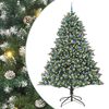 vidaXL С изкуствено коледно дърво Зелен 240 cm