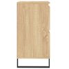 vidaXL Сайдборди, 2 бр, сонома дъб,инженерно дърво