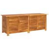 vidaXL Градинска кутия за съхранение 150x50x56 см акациево дърво масив