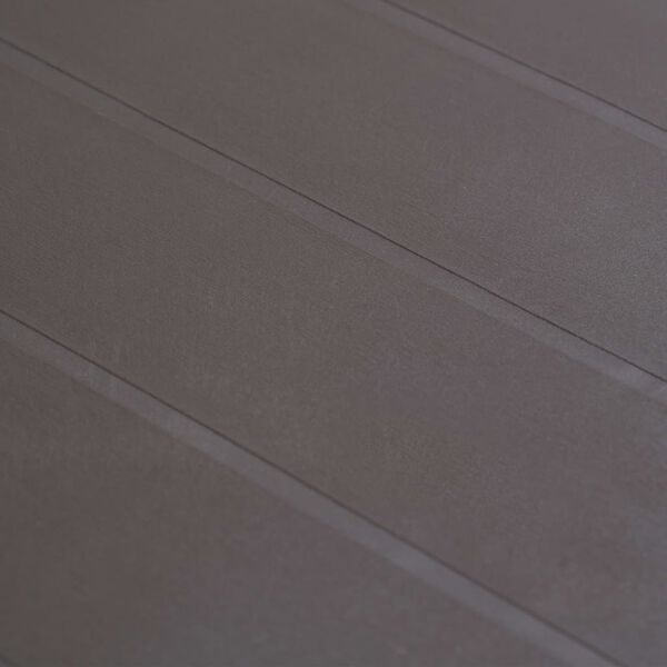 vidaXL Градинска маса, 150x90x72 см, пластмаса, ратанов вид, кафява