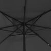 vidaXL Градински парасол Антрацит 295 x 295 x 245 см