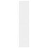 vidaXL Висок шкаф, бял, 50x41x185 см, инженерно дърво