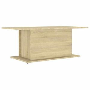 vidaXL Кафе маса, сонома дъб, 102x55,5x40 см, инженерно дърво