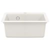 vidaXL Мивка Бяло 470 x 440 мм Гранит