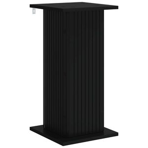 vidaXL Стойка за растения Черно 30,5 x 30 x 60,5 см