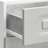 vidaXL Кухненски шкаф, "Kalmar", бетонно сив, инженерно дърво