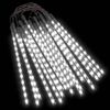 vidaXL Светещи метеори 20 бр 30 см студено бяло 480LED закрито/открито