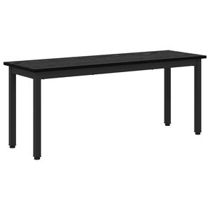 vidaXL Пейка Черния дъб 110 x 35 x 45 cm Инженерна дървесина