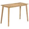 vidaXL Трапезна маса, 112x52x76 cм, мангово дърво масив