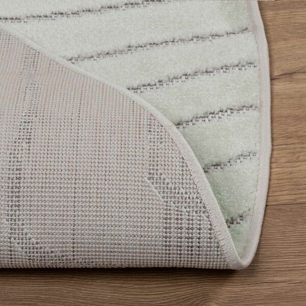 vidaXL Килими за помещение Кръгла PALMERAS Зелен &Oslash; 120 СМ Полиестер