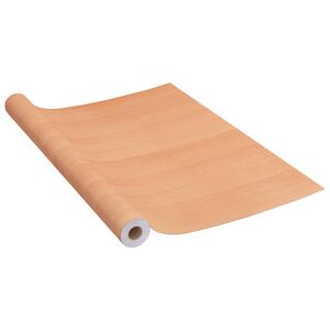 vidaXL Самозалепващо фолио за мебели, японски дъб, 500х90 см, PVC
