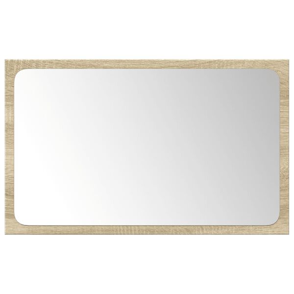 vidaXL Комплект шкафове за баня от 3 части дъб сонома инженерно дърво