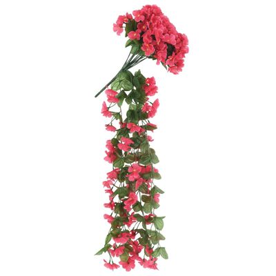 vidaXL Гирлянди от изкуствени цветя 3 бр роза 85 см