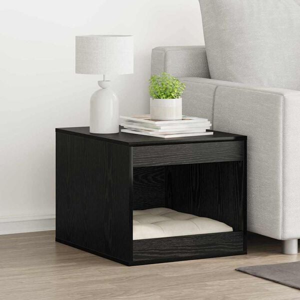 vidaXL Кутия за котешки отпадъци Черния дъб 47 x 59 x 42 см