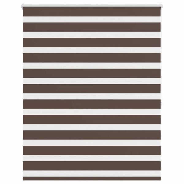 vidaXL Щора "Зебра" 120 х 175 см, цвят кафе