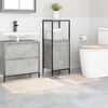 vidaXL Комплект антислип килими за баня 3 pcs Крем ПП