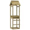 vidaXL Кула за игра 53x46,5x194 см импрегнирана борова дървесина