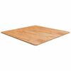 vidaXL Квадратен плот за маса, светлокафяв, 90x90x1,5 см, дъб масив