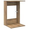 vidaXL Странична маса Дъб 40 x 38 x 62,5 см Инженерно дърво