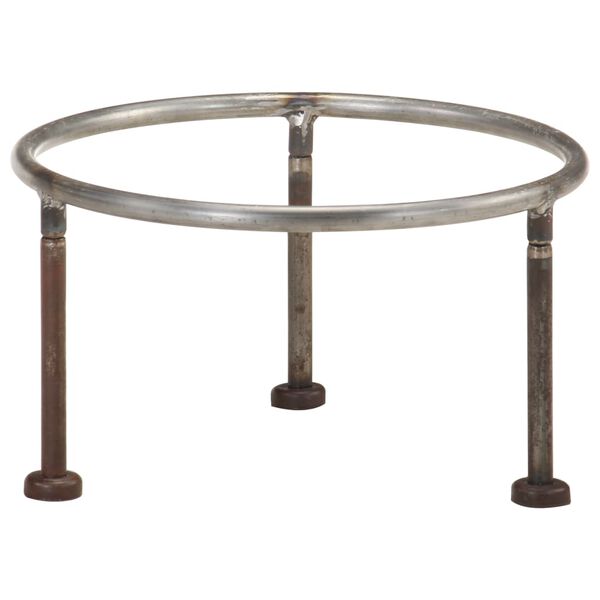 vidaXL Цветно преносимо огнище в рустик стил, Ø 40 см, желязо