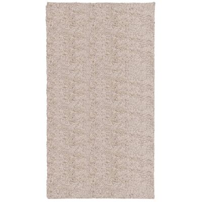 vidaXL Шаги килим с дълъг косъм "PAMPLONA" модерен бежов 60x110 см