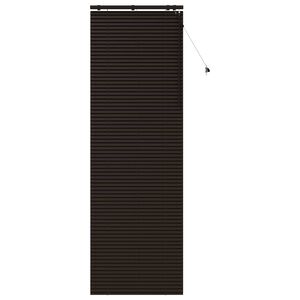 vidaXL Венецианска щора Тъмен кафяв 85 x 250 cm 35 mm