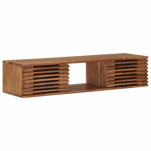 vidaXL ТВ шкаф със съхранение с врата Естествен 105 x 30 x 22,5 см