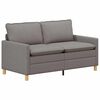 vidaXL Диван Таупе 156 x 81 x 87,5 см Текстил