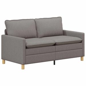 vidaXL Диван Таупе 156 x 81 x 87,5 см Текстил