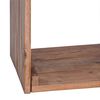 vidaXL Нощно шкафче Кафяво 63 x 30 x 79 см Масивно махагоново дърво