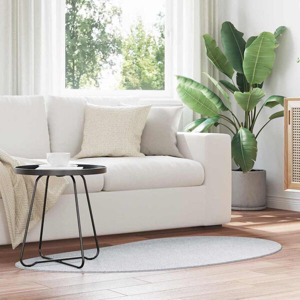 vidaXL Килими за помещение HUARTE Сив 80 x 150 cm Полиестер