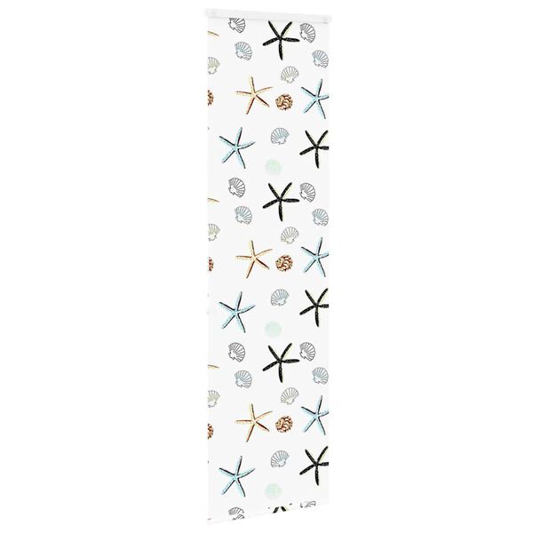 vidaXL Ролетна щора за душ с касета 70x240 см Ширина на плата 66 см