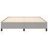 vidaXL Рамка за легло без матрак, светлосива, 180x200 см, плат