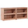 vidaXL Кухненски шкаф за открито MEPPEL 2 pcs Естествен Дъглас