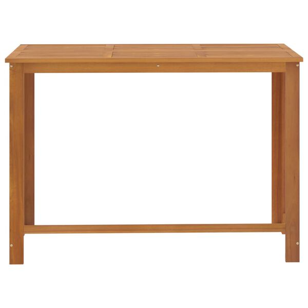 vidaXL Градински бар комплект с възглавници, 7 части, сив